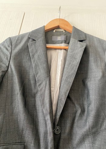 Gri Kadın Blazer Ceket - Görsel 3