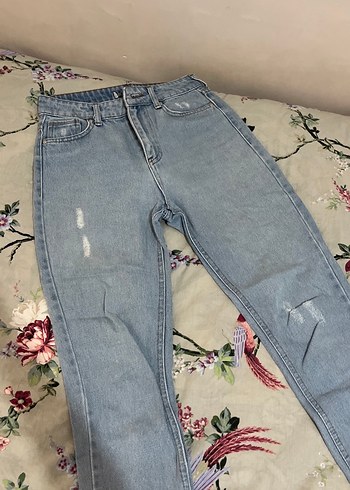 34 Beden Kadın boyfriend Kesim Denim Pantolon