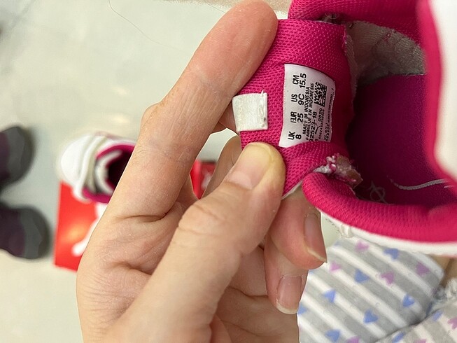 25 Beden beyaz Renk Puma spor ayakkabı