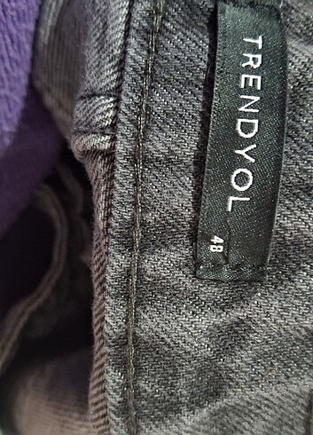 48 Beden gri Renk Trendyol curve kot pantolon 48 beden