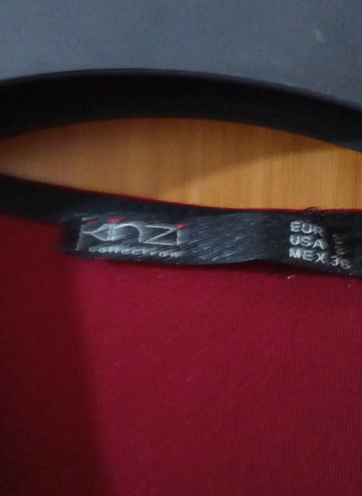 Bordo Uzun Kadın Sabahlık - Görsel 4