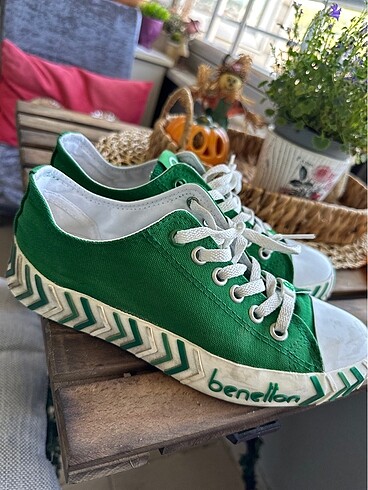Benetton Bennetton sorunsuz ayakkabı 39 numara