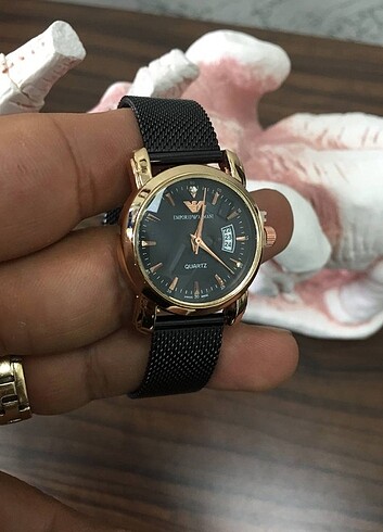  Beden siyah Renk Emporio Armani Bayan Kol Saati #bayansaat #armanisaat #saat
