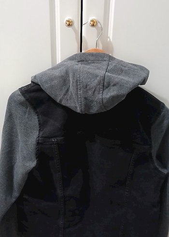 Gri Düğmeli Erkek Çocuk Ceket motu - Görsel 4