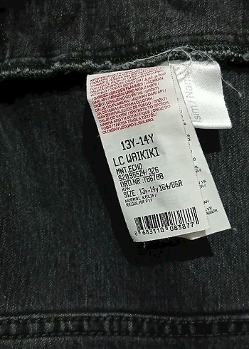 Gri Düğmeli Erkek Çocuk Ceket motu - Görsel 5