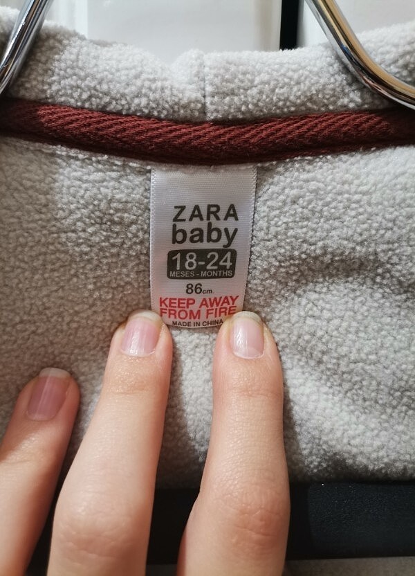 Zara bebek mont - Görsel 2