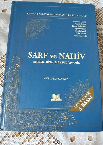 Sarf ve Nahiv Kitabı - Gülistan Coşkun 5. yeni baskı