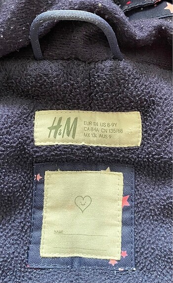 7 Yaş Beden H&M kar montu