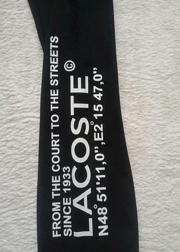 Lacoste lacoste Kadın Spor Tayt, Orta Boy, Elastik Bel