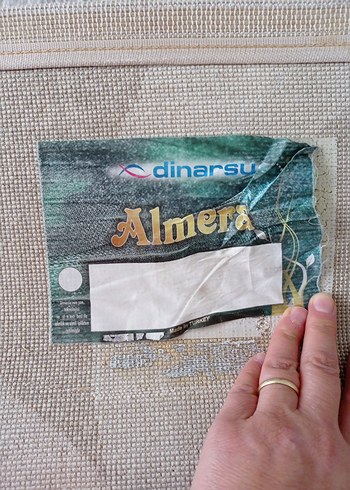 Bej ve Gri Modern Soyut Desenli Halı - Görsel 11