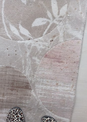 Çağdaş Bej ve Gri Desenli Halı 231 cm boy 148 cm - Görsel 2