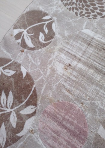 Çağdaş Bej ve Gri Desenli Halı 231 cm boy 148 cm - Görsel 5