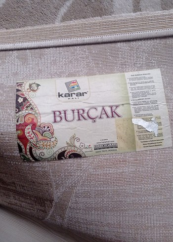 Çağdaş Bej ve Gri Desenli Halı 231 cm boy 148 cm - Görsel 3