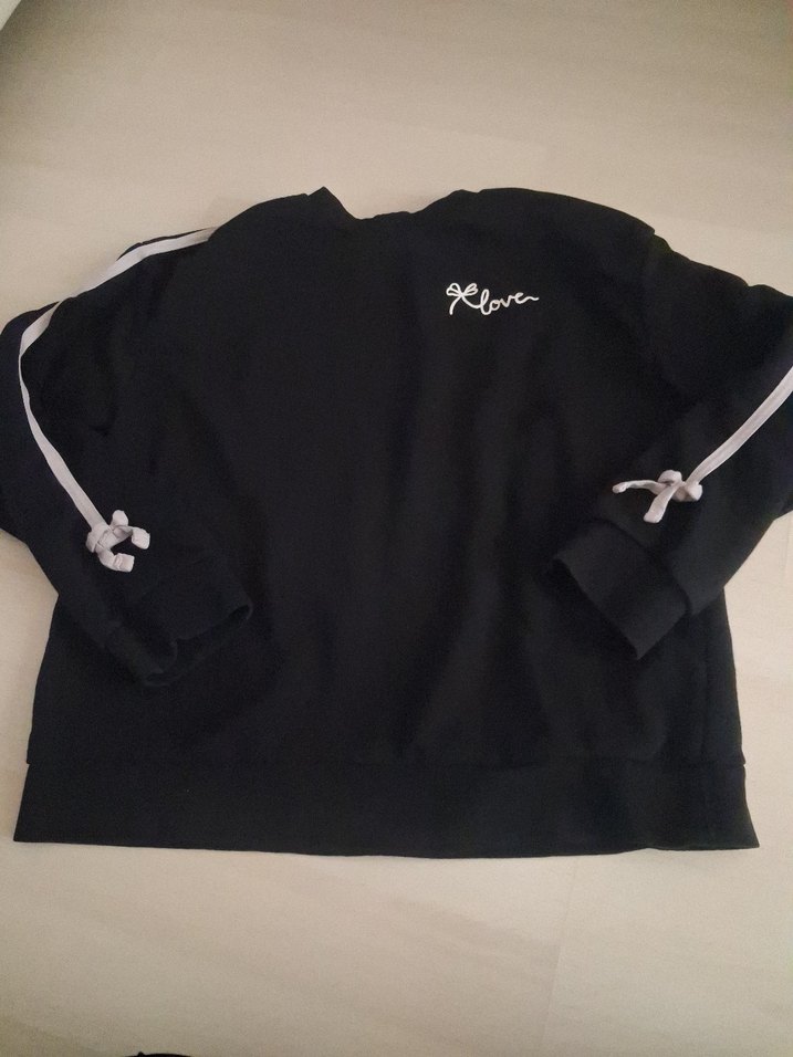 Kız Çocuk Pembe Kapüşonlu Fermuarlı Sweatshirt - Görsel 4