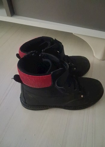 Siyah kız  Çocuk Lastik Bot 35 numara - Görsel 3