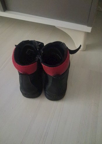 Siyah kız  Çocuk Lastik Bot 35 numara - Görsel 2