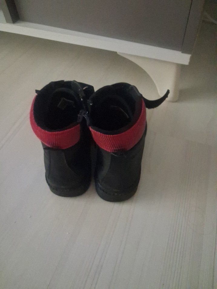 Siyah kız  Çocuk Lastik Bot 35 numara - Görsel 2