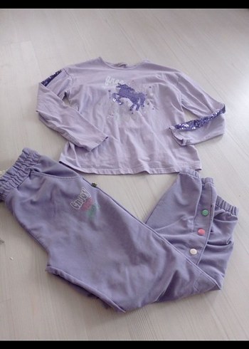 Kızlar için renkli bağlama desenli kısa kollu tişört - Görsel 2