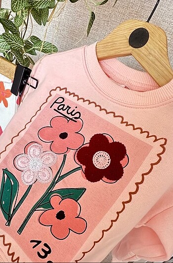Zara Zara çocuk çiçekli tayt takım