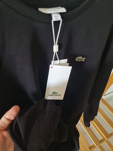 l Beden siyah Renk Lacoste siyah kadın sweatshirt