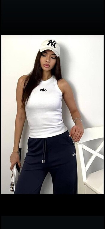 Alo kadın halter yaka body