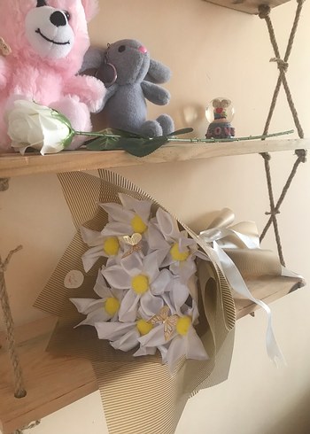  Kokulu, solmayan papatya buketi 7'li