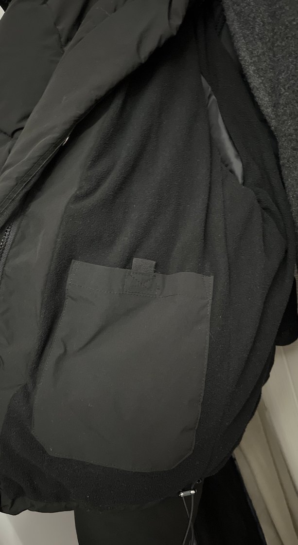 Siyah Kadın Kışlık Midi Mont - Görsel 4