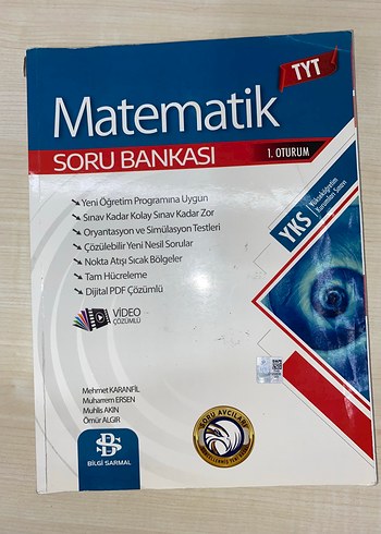 TYT Matematik Soru Bankası 1. Oturum