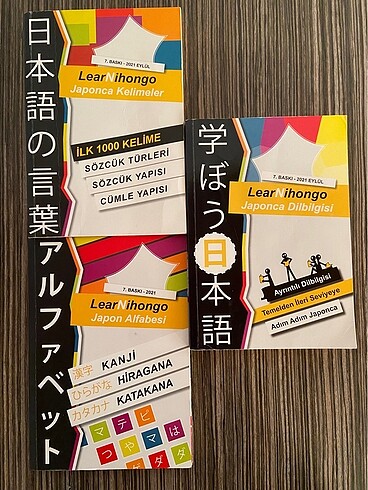 Learnihongo Japonca dil bilgisi set