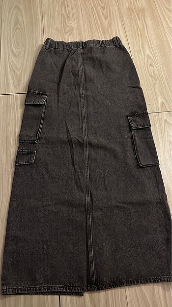 Sisley Sisley - Denim Kargo Etek Orjinal Hiç giyilmedi