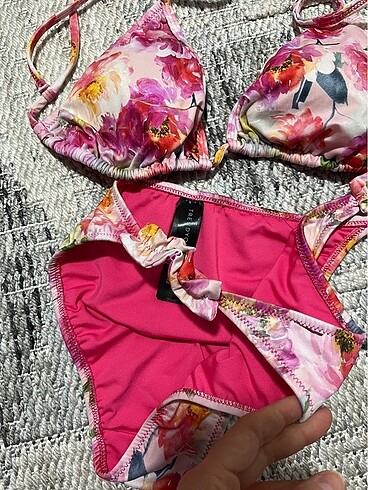 s Beden çeşitli Renk Çiçekli bikini takımı