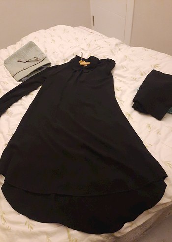 Siyah Uzun Kollu Tunik - Görsel 3