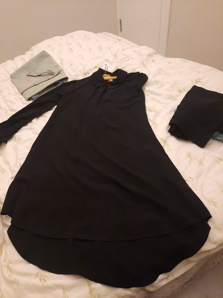 Siyah Uzun Kollu Tunik - Görsel 3