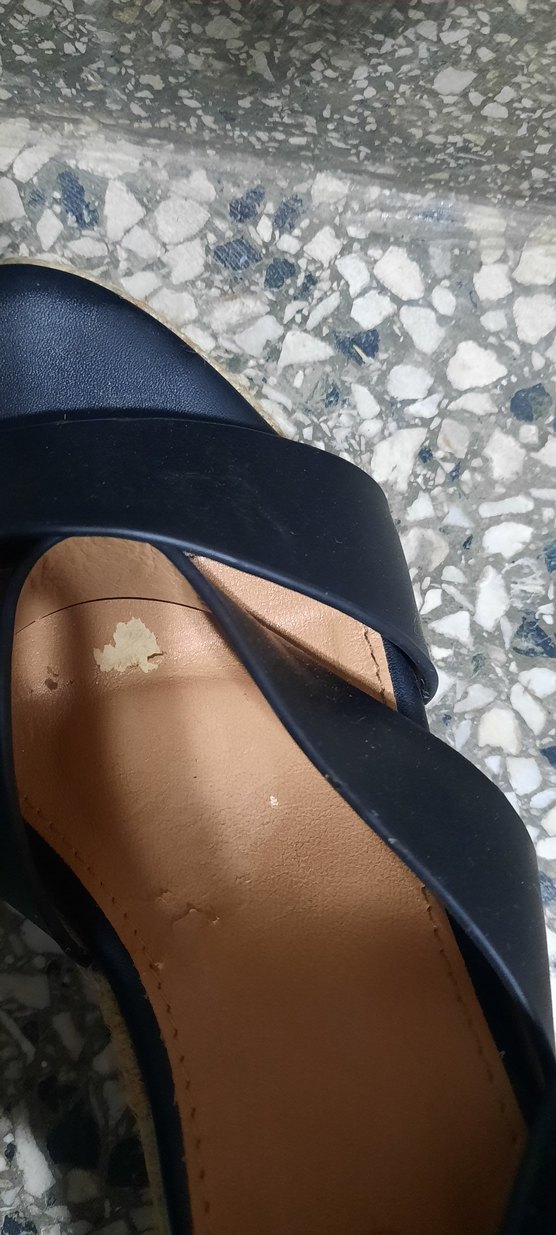 Mavi Kadın Dolgu Topuklu Sandalet - Görsel 4