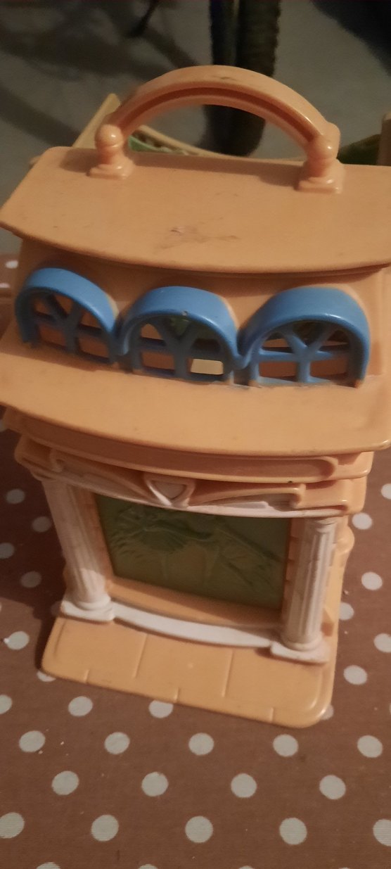 Pastel Pembe Mini Oyun Evi - Görsel 3