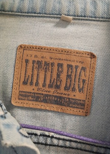 Düğmeli Kadın Denim Ceket - Rahat Kesim - Görsel 3