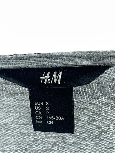 s Beden gri Renk H&M Sweatshirt %70 İndirimli.