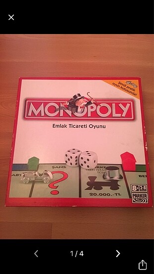 Monopoly Hasbro Toysrus Kutu Oyunu