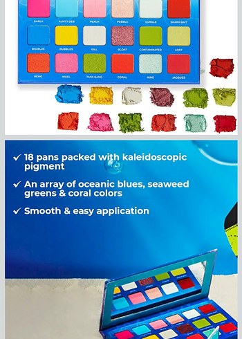 Revolution x Finding Nemo Çok Renkli Far Paleti - Görsel 6