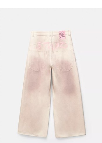 Pull & Bear koleksiyon baggy jean - Görsel 4