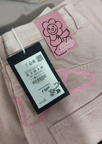 Pull & Bear koleksiyon baggy jean - Görsel 5