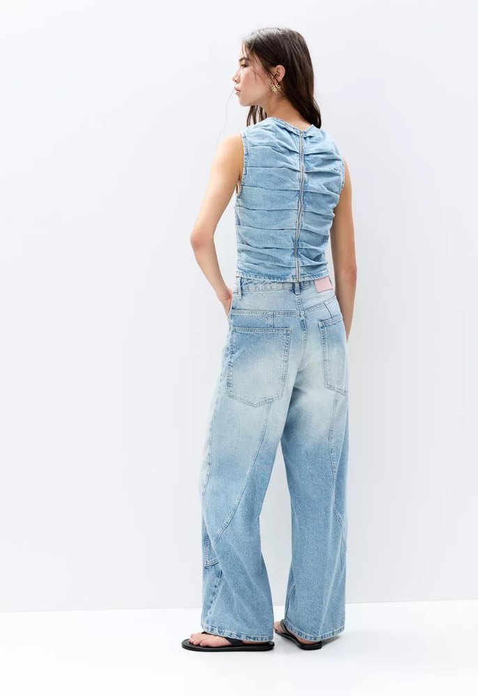 Pull & Bear baggy jeans - Görsel 4