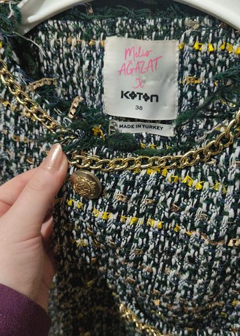 Tüvit ceket - Görsel 8