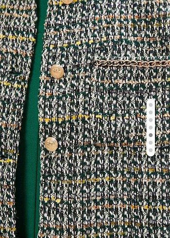 Tüvit ceket - Görsel 6