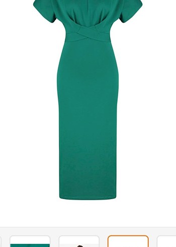 Yeşil Elbise - Görsel 6