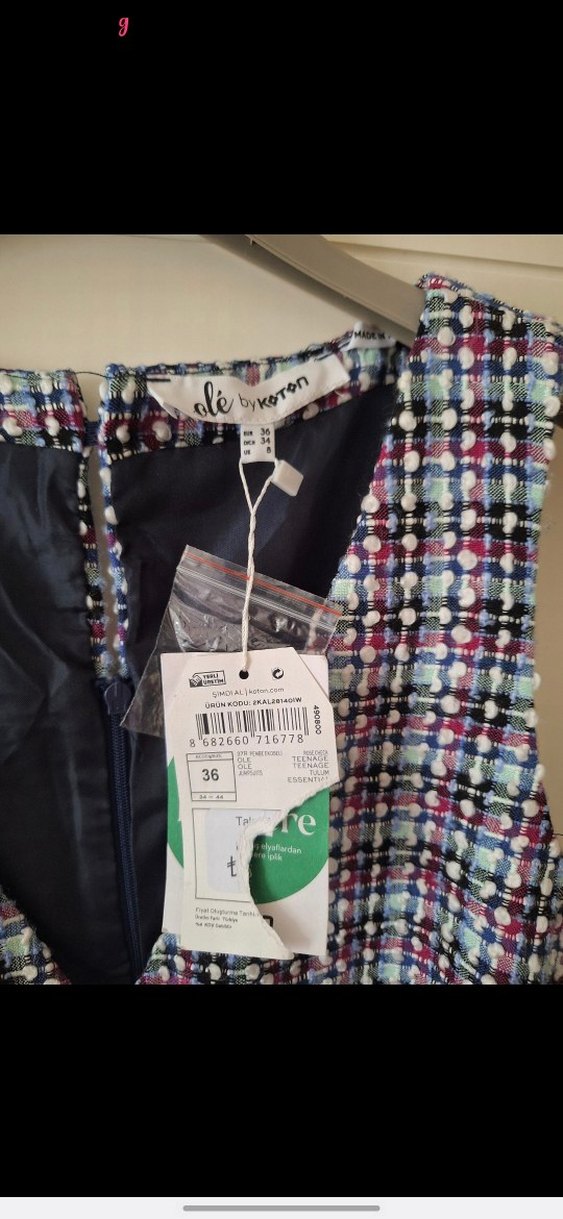 Koton şort tulum - Görsel 3