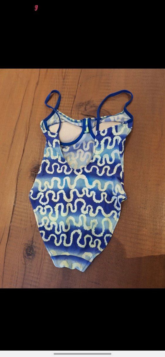 Mavi Bağlamalı Bohem Kadın Mayo - Görsel 4