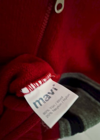 Vijtage mavi jeans hırka - Görsel 5