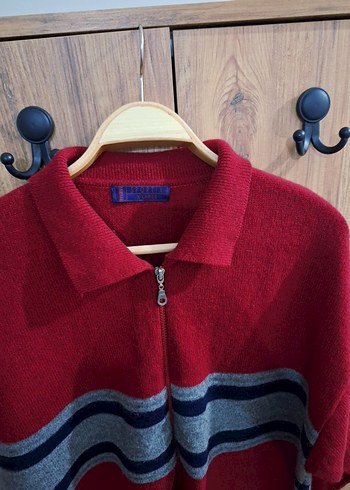 Vijtage mavi jeans hırka - Görsel 7