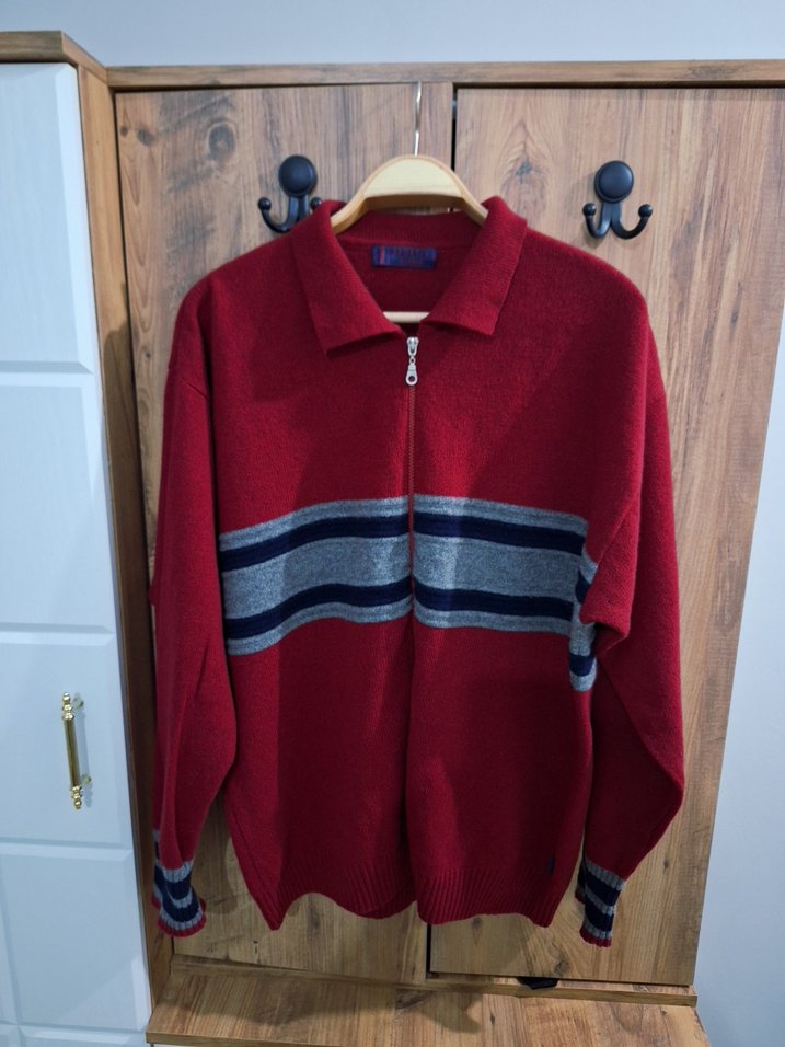 Vijtage mavi jeans hırka - Görsel 2